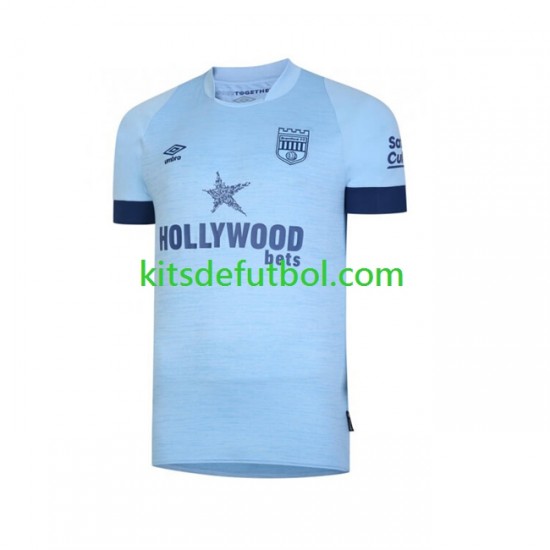 Brentford Hombre Camiseta de visitante 2023-2024 Manga Corta