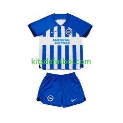Equipación completa Niño Brighton Hove Albion Camiseta de local 2023-2024 Manga Corta