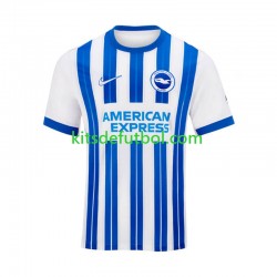 Brighton Hove Albion Hombre Camiseta de local 2024-2025 Manga Corta