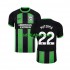 Brighton Hove Albion Mitoma 22 Hombre Camiseta de visitante 2023-2024 Manga Corta