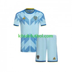 Equipación completa Niño CA Boca Juniors Camiseta alternativa 2023-2024 Manga Corta