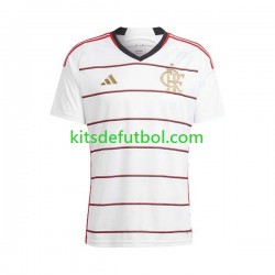 CR Flamengo Hombre Camiseta de visitante 2023-2024 Manga Corta