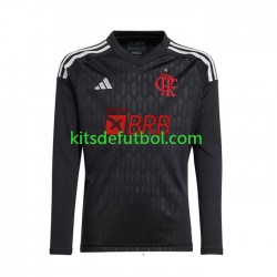 CR Flamengo Portero Hombre Camiseta de visitante 2023-2024 Manga Larga