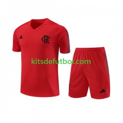 CR Flamengo Camiseta de Entrenamiento y Pantalones Rojo 2023-2024