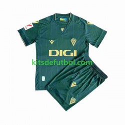 Equipación completa Niño Cádiz CF Camiseta alternativa 2023-2024 Manga Corta