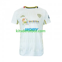 Cagliari Hombre Camiseta de visitante 2024-2025 Manga Corta