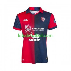 Cagliari Hombre Camiseta de local 2023-2024 Manga Corta
