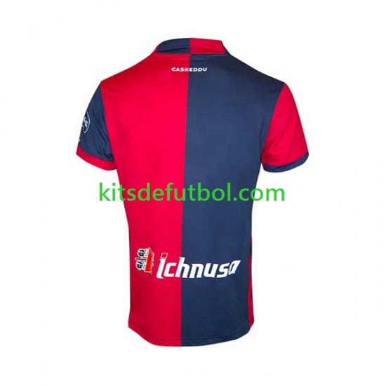 Cagliari Hombre Camiseta de local 2023-2024 Manga Corta