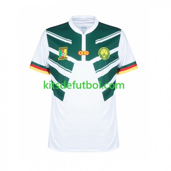 Camerún World Cup 2022 Hombre Camiseta de visitante Manga Corta