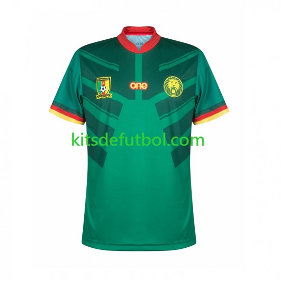 Camerún World Cup 2022 Hombre Camiseta de local Manga Corta