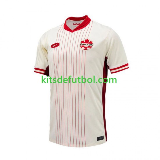 Canadá Copa America 2024 Hombre Camiseta de visitante Manga Corta