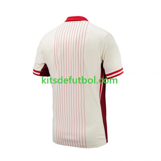 Canadá Copa America 2024 Hombre Camiseta de visitante Manga Corta