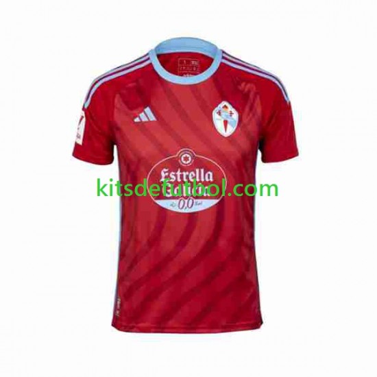 Celta de Vigo Hombre Camiseta de visitante 2023-2024 Manga Corta
