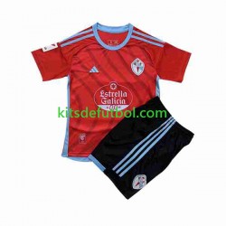 Equipación completa Niño Celta de Vigo Camiseta de visitante 2023-2024 Manga Corta