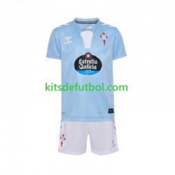 Equipación completa Niño Celta de Vigo Camiseta de local 2024-2025 Manga Corta
