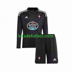 Equipación completa Niño Celta de Vigo Portero Camiseta de visitante 2023-2024 Manga Larga