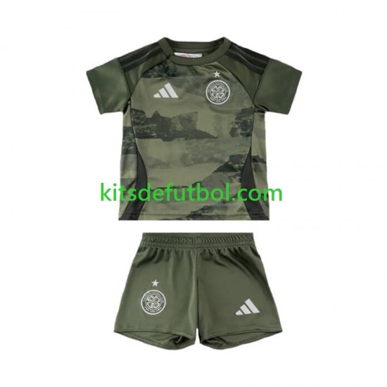 Equipación completa Niño Celtic Camiseta alternativa 2024-2025 Manga Corta