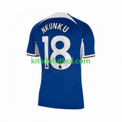 Chelsea Christopher Nkunku 18 Hombre Camiseta de local 2023-2024 Manga Corta