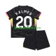 Equipación completa Niño Chelsea Cole Palmer 20 Camiseta alternativa 2024-2025 Manga Corta