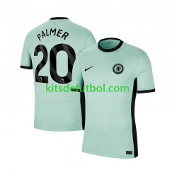 Chelsea Cole Palmer 20 Hombre Camiseta alternativa 2023-2024 Manga Corta