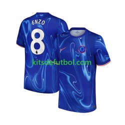 Chelsea Enzo 8 Hombre Camiseta de local 2024-2025 Manga Corta