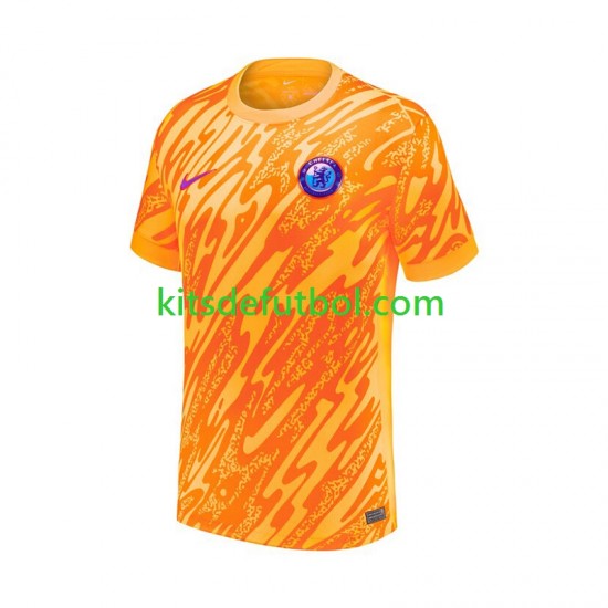 Chelsea Portero Hombre Camiseta de local 2024-2025 Manga Corta