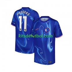 Chelsea Noni Madueke 11 Hombre Camiseta de local 2024-2025 Manga Corta