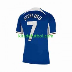 Chelsea Raheem Sterling 7 Hombre Camiseta de local 2023-2024 Manga Corta