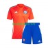 Equipación completa Niño Chile Copa America 2024 Camiseta de visitante Manga Corta