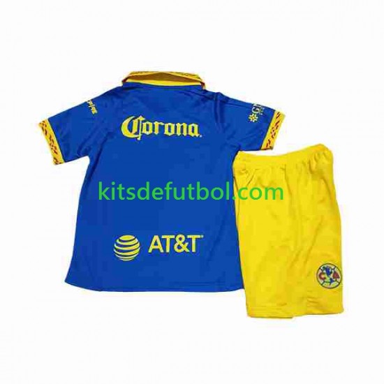 Equipación completa Niño Club América Camiseta de visitante 2023-2024 Manga Corta