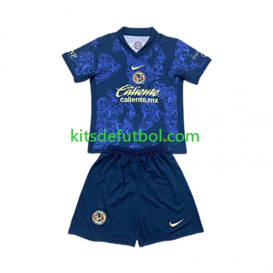 Equipación completa Niño Club América Camiseta de visitante 2024-2025 Manga Corta