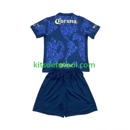 Equipación completa Niño Club América Camiseta de visitante 2024-2025 Manga Corta