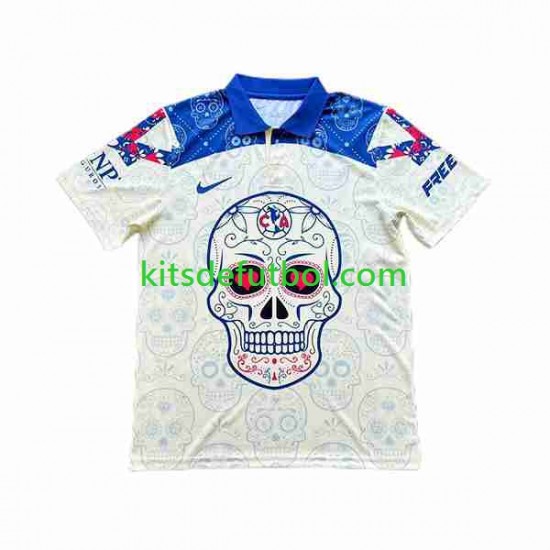 Club América Day of the Dead Hombre Camiseta de visitante 2023-2024 Manga Corta