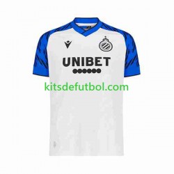 Club Brugge Hombre Camiseta de visitante 2023-2024 Manga Corta