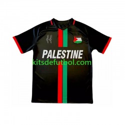 Club Deportivo Palestino Center Stripre Hombre Camiseta de local 2024-2025 Manga Corta