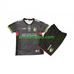 Equipación completa Niño Club Deportivo Palestino Camiseta de visitante 2024-2025 Manga Corta