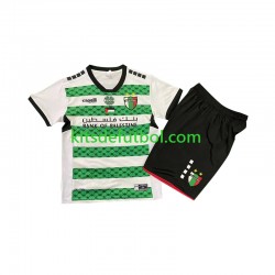 Equipación completa Niño Club Deportivo Palestino Camiseta alternativa 2024-2025 Manga Corta