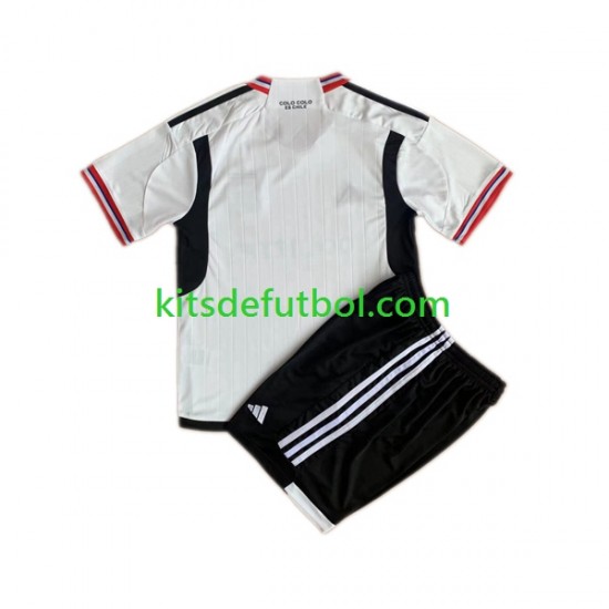 Equipación completa Niño Colo-Colo 2023 Camiseta de local Manga Corta