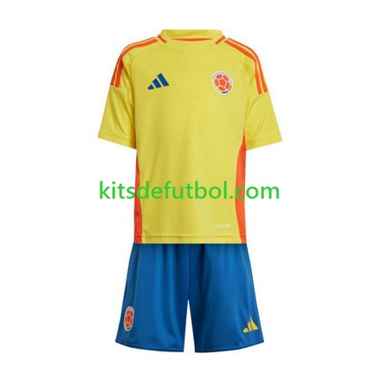 Equipación completa Niño Colombia Copa America 2024 Camiseta de local Manga Corta