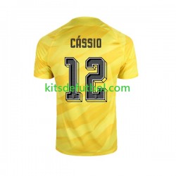 Corinthians Portero Cassio 12 Hombre Camiseta de visitante 2023-2024 Manga Corta