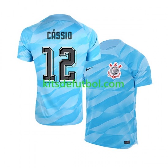 Corinthians Portero Cassio 12 Hombre Camiseta de local 2023-2024 Manga Corta Corinthians Portero Cassio 12 Hombre Camiseta de local 2023-2024 Manga Corta