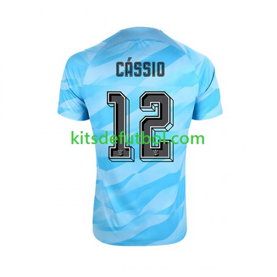 Corinthians Portero Cassio 12 Hombre Camiseta de local 2023-2024 Manga Corta