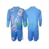 Equipación completa Niño Costa Rica Portero 2024 Camiseta Azul de local Manga Larga