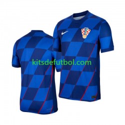 Croacia Euro 2024 Hombre Camiseta de visitante Manga Corta