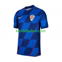 Croacia Euro 2024 Hombre Camiseta de visitante Manga Corta