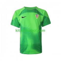 Croacia Portero World Cup 2022 Hombre Camiseta de visitante Manga Corta