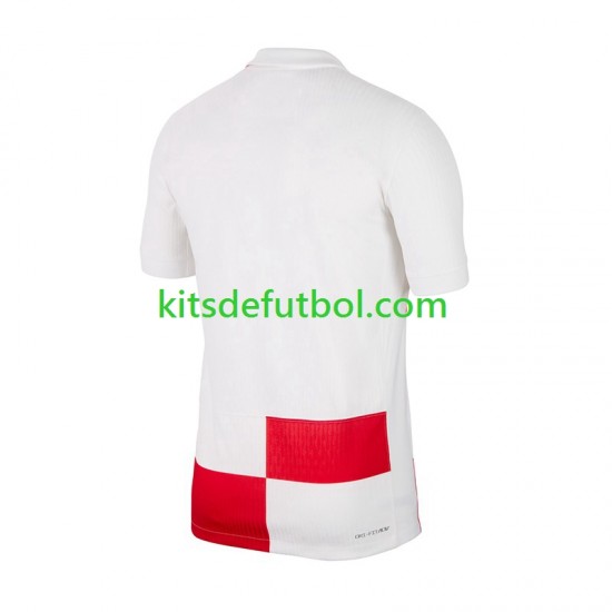 Croacia Euro 2024 Hombre Camiseta de local Manga Corta