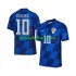 Croacia Luca Modric 10 Euro 2024 Hombre Camiseta de visitante Manga Corta