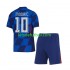 Equipación completa Niño Croacia Luca Modric 10 Euro 2024 Camiseta de visitante Manga Corta