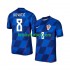 Croacia Mateo Kovacic 8 Euro 2024 Hombre Camiseta de visitante Manga Corta